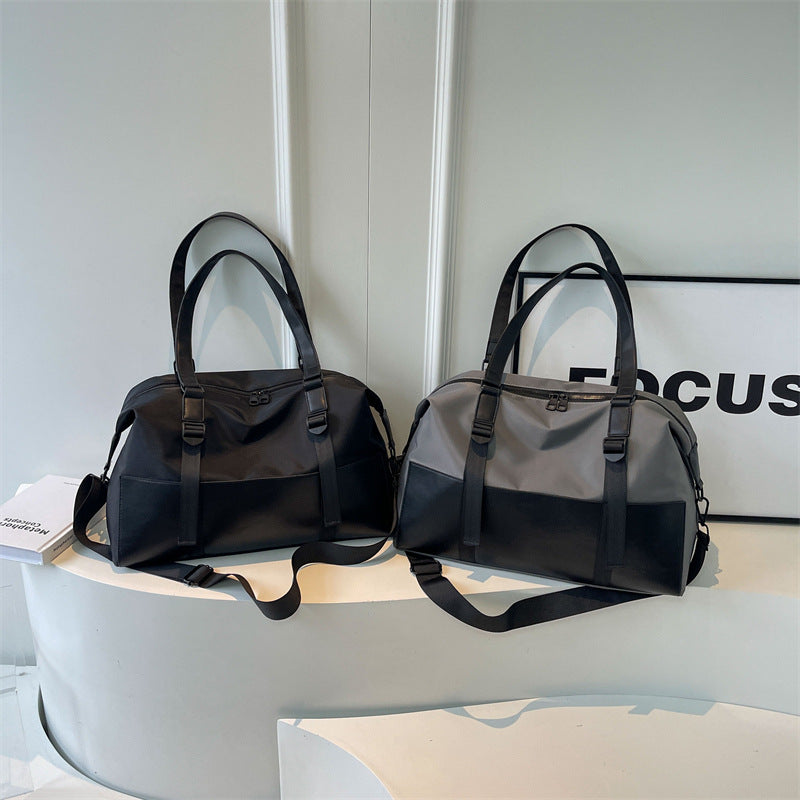 Fashion-Forward Structured Travel Duffle Bag Bowlift