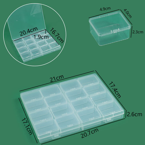 Multi-Compartments Craft Storage Organizer Bowlift