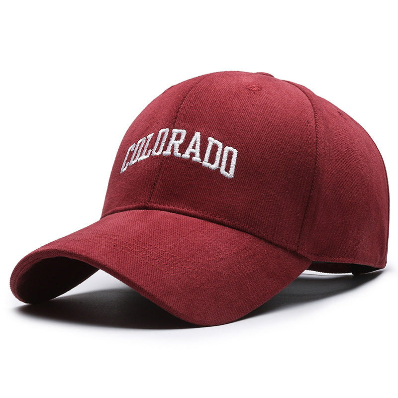 Men's Casual Embroidered Cap Bowlift