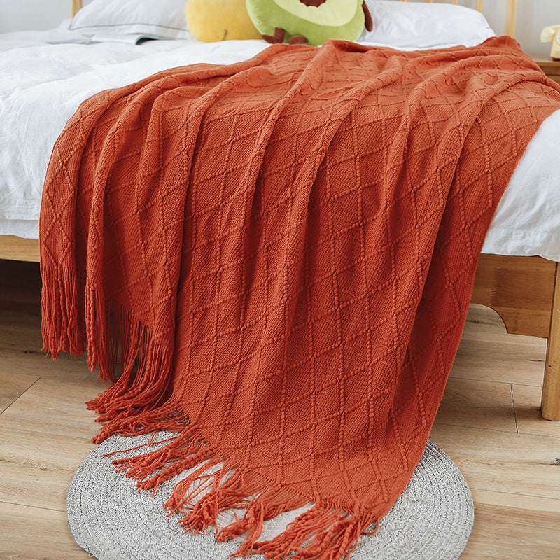 Cozy Knitted Blanket
