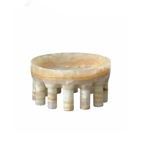 Decorative Onyx Serving Bowl