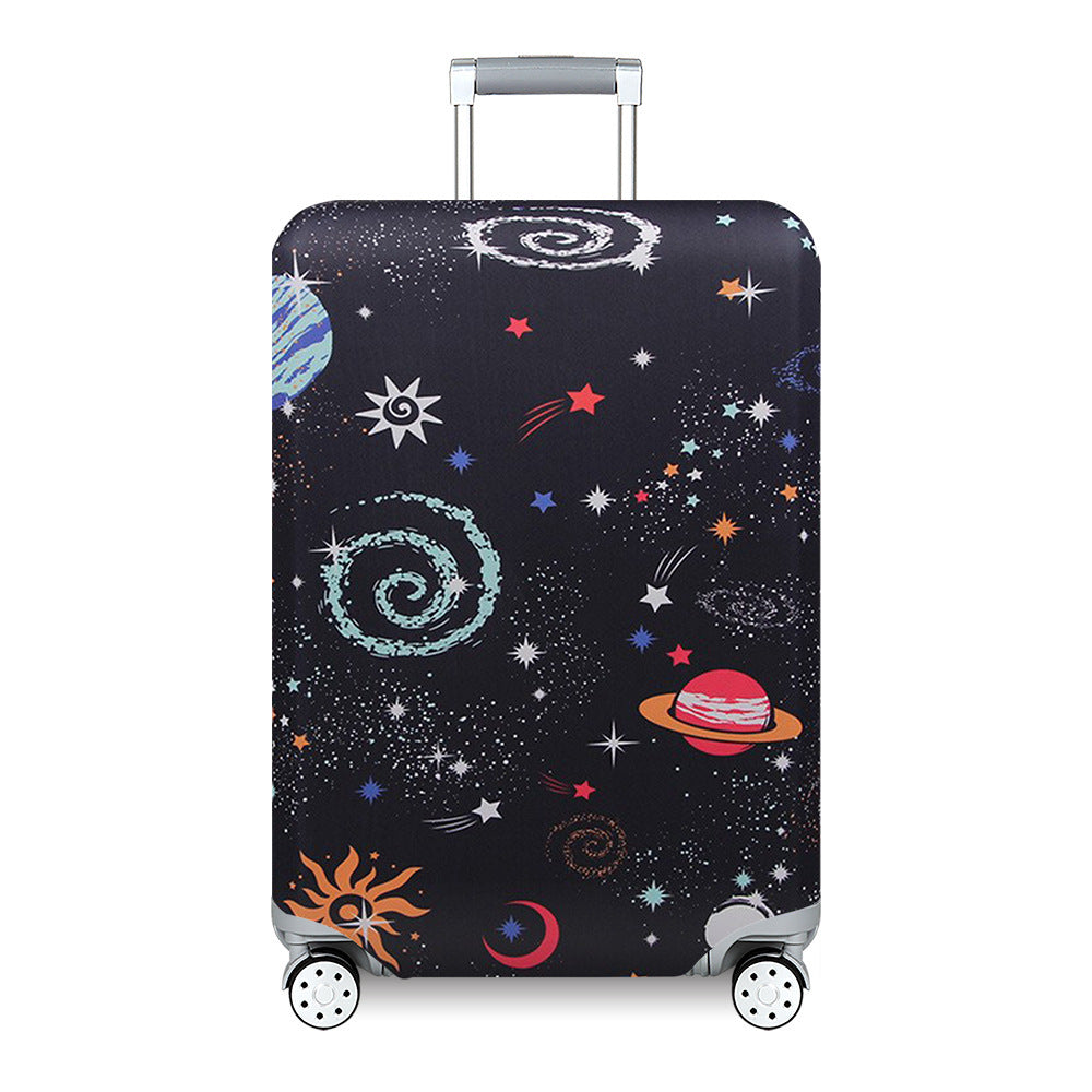 Women's Travel Suitcase with Colorful Floral Design Bowlift