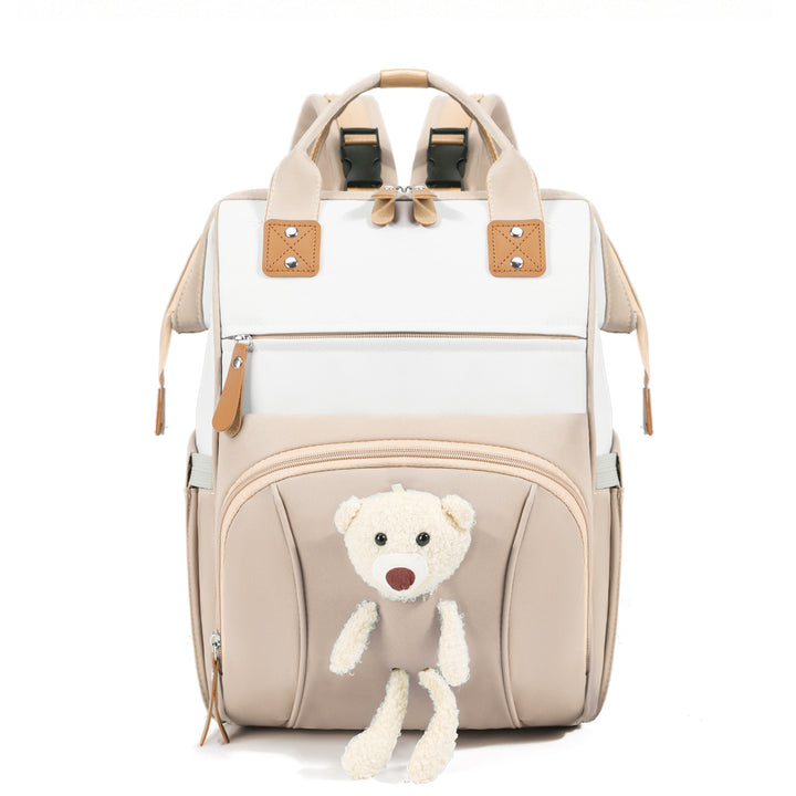 Cute Bear-Themed Diaper Backpack Bowlift