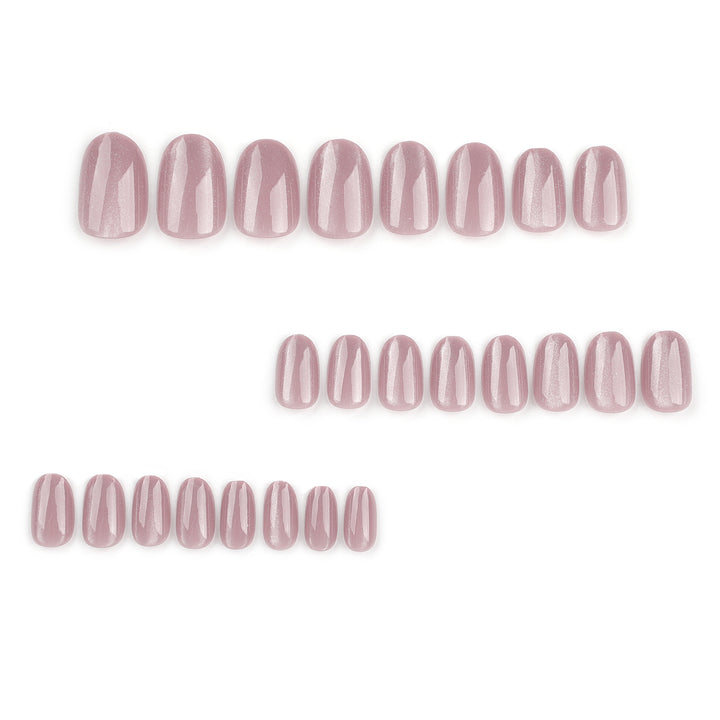 Nail art with glitter finish Bowlift