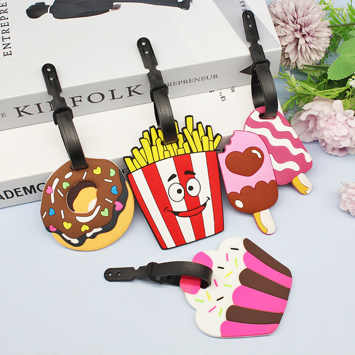 Unisex Fun Food-Themed Luggage Tag Bowlift