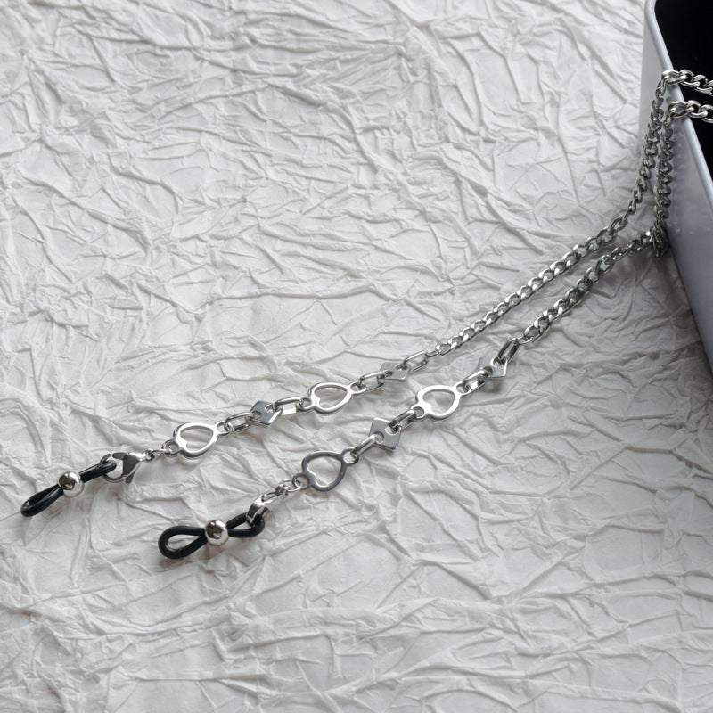 Stylish Metal Link Eyewear Chain Bowlift