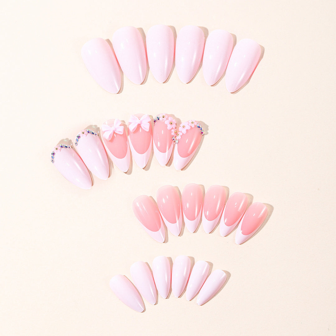 Glamorous Stiletto Nail Art Design Bowlift