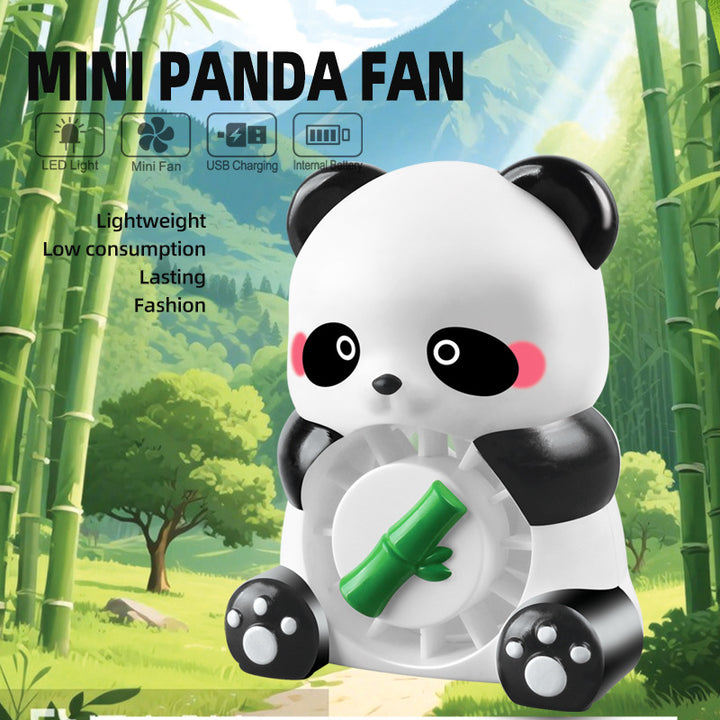 Unisex Mini Hand Fan with integrated LED lighting and USB charging option Bowlift