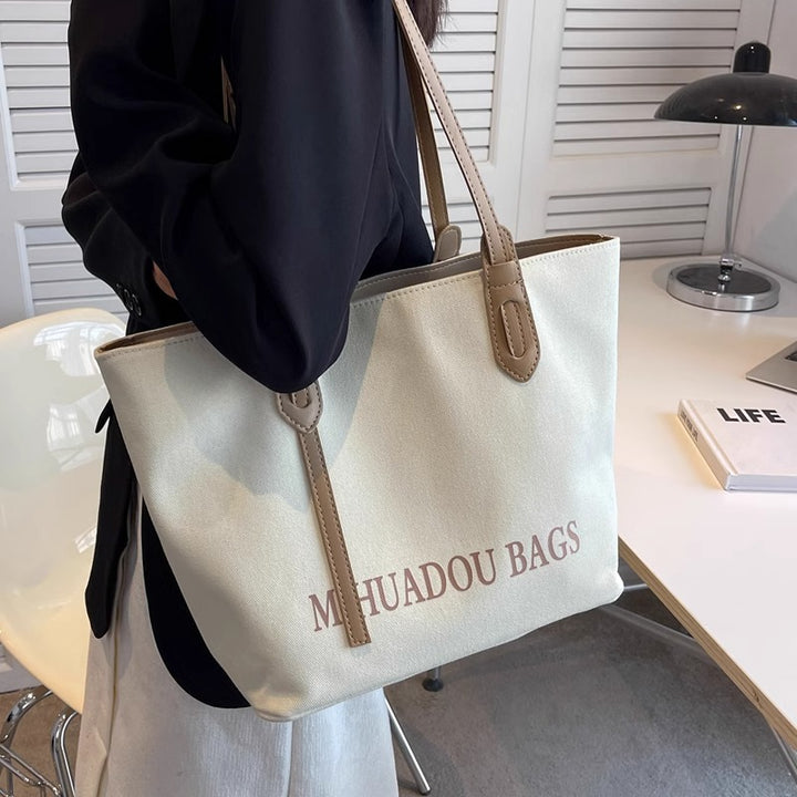 Versatile Canvas Tote Bag Bowlift