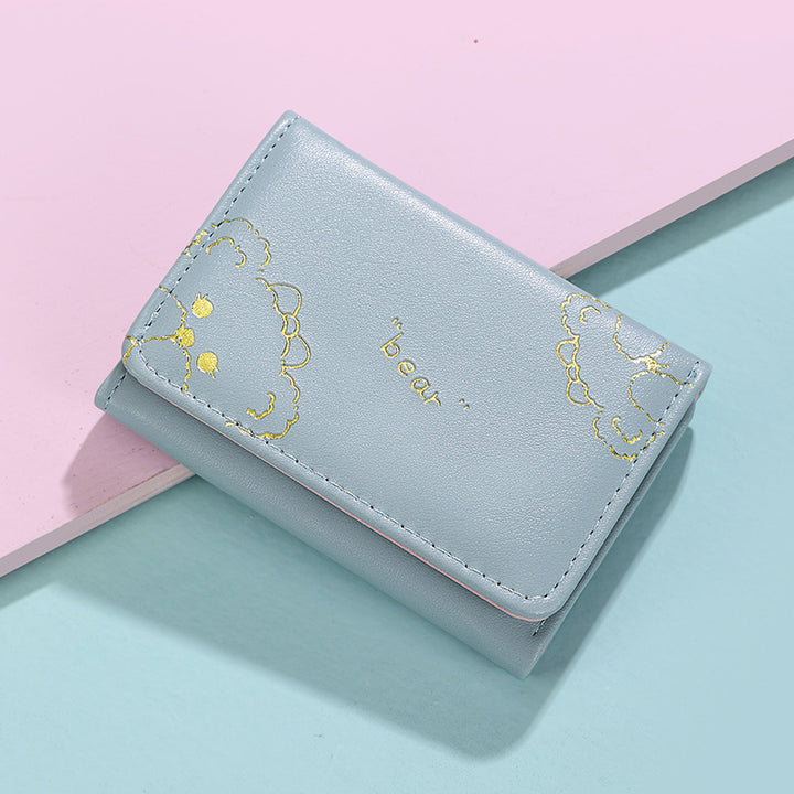 Cute Bear-Themed Cardholder Bowlift