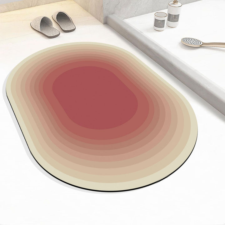 Stylish Gradient Bath Mat Bowlift
