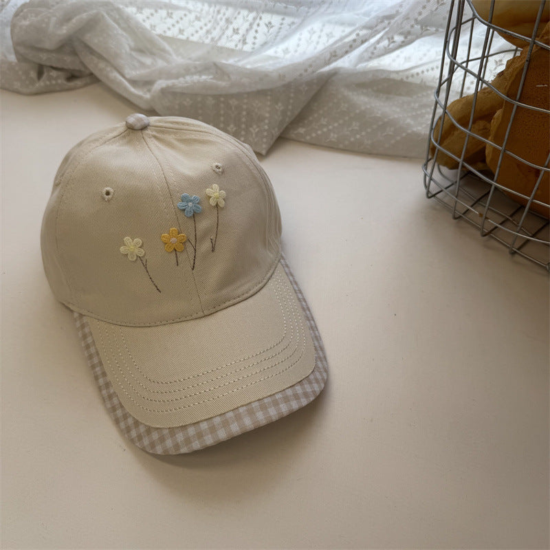 Women's Embroidered Floral Baseball Cap Bowlift 1783922357