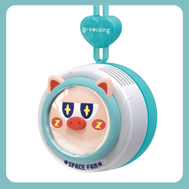 Unisex Portable Mini Fan with Kid-Friendly Design Bowlift