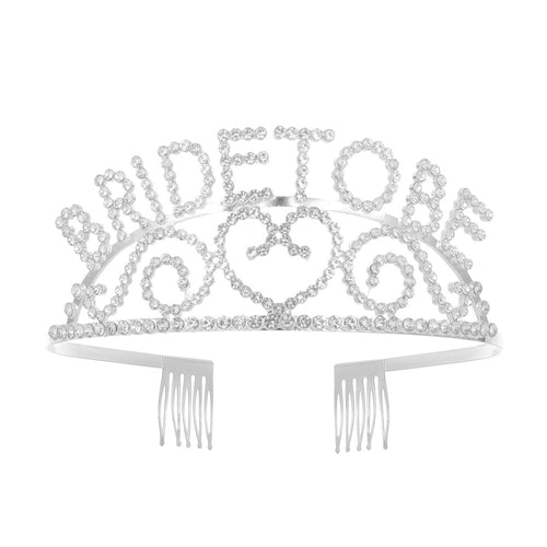 Ladies Glittering Bride Tiara Bowlift