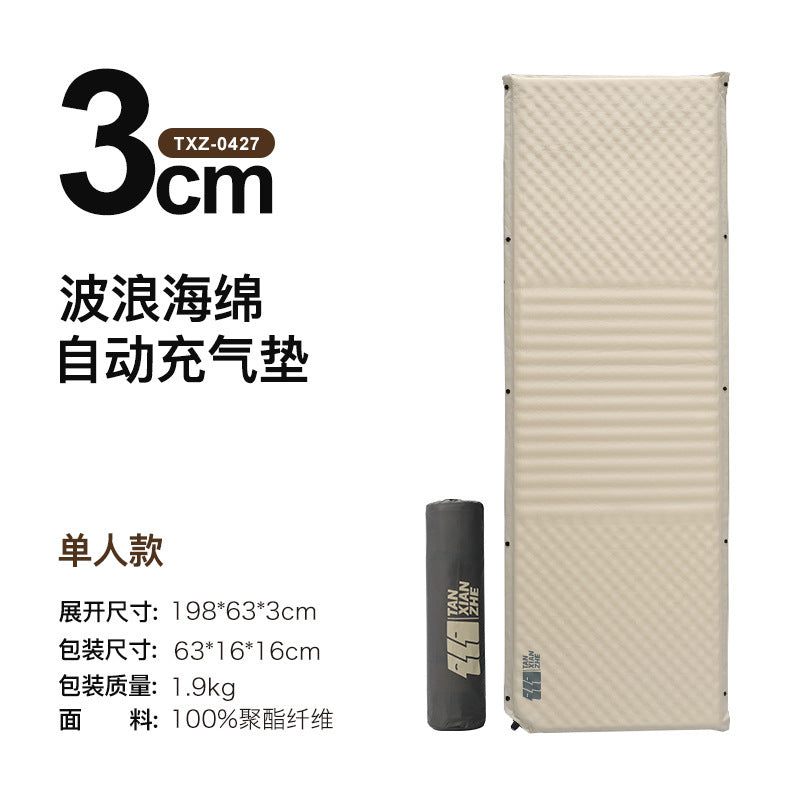 Self-inflating air mattress Bowlift