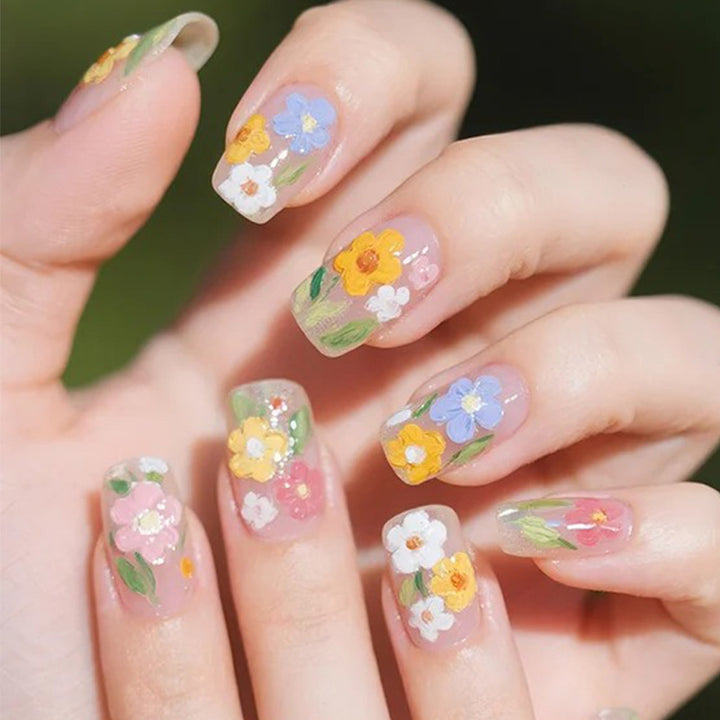 Floral Fantasy Press-On Nail Kit Bowlift