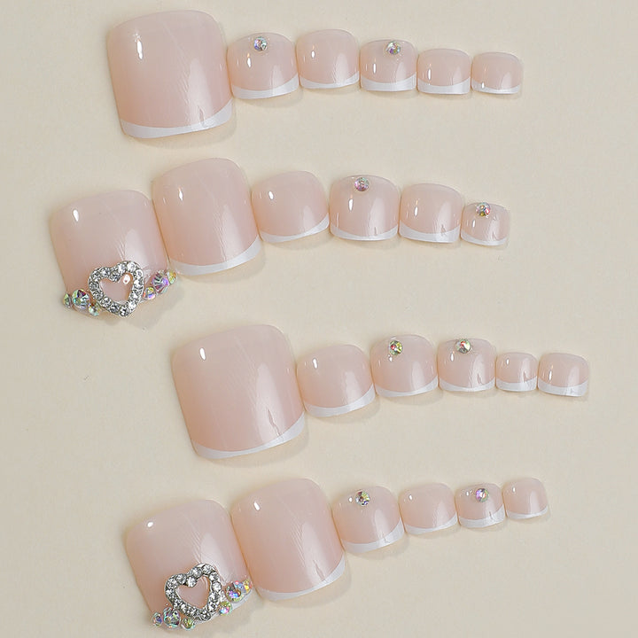 Nail art set with elegant glitter accents Bowlift