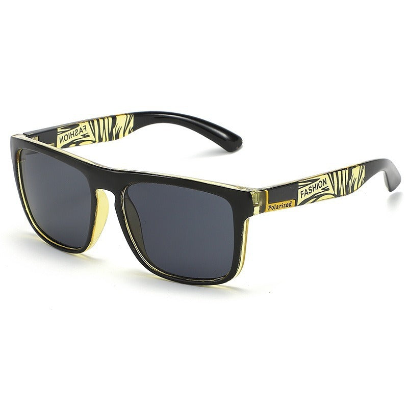 Unisex nan polarized sports sunglasses with robust plastic frame and ergonomic temples Bowlift