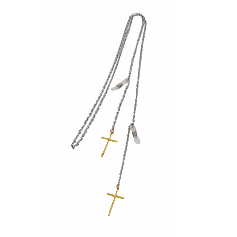 Cross Pendant Eyewear Chain Bowlift