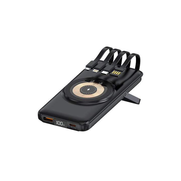 Portable power bank with wireless charging function Bowlift