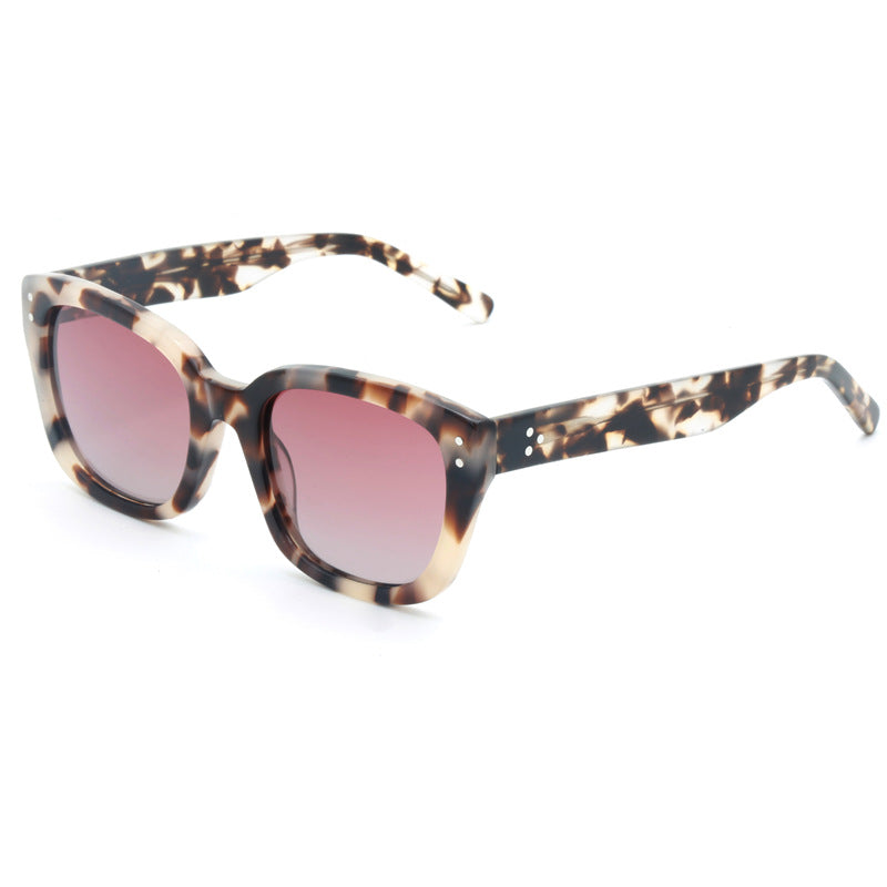 Women's fashionable sunglasses with unique marbling effect Bowlift