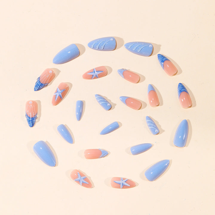 Ocean-Inspired 3D Nail Art Design Bowlift