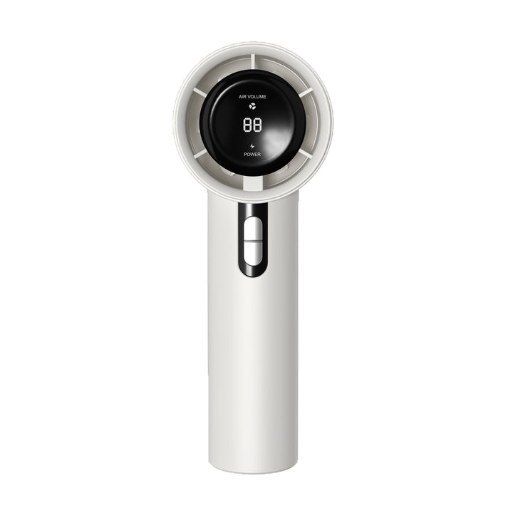 Cooling Multi-Speed Quiet Portable Rechargeable Handheld and Desktop Fan with LED Battery Display Bowlift