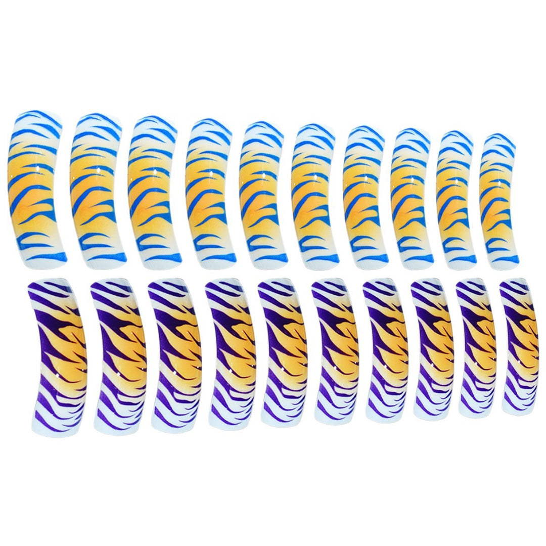 Decorative Press-On Nail Extensions with 3D Features Bowlift
