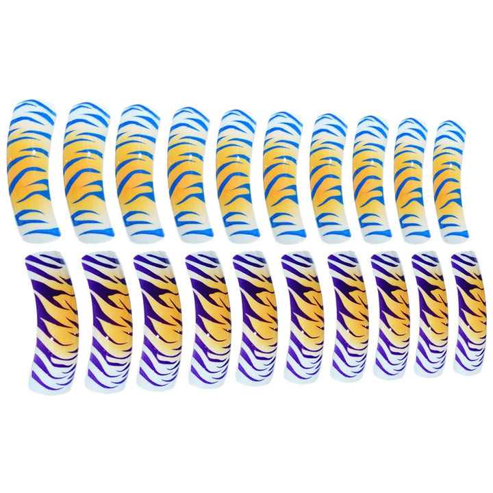 Decorative Press-On Nail Extensions with 3D Features Bowlift