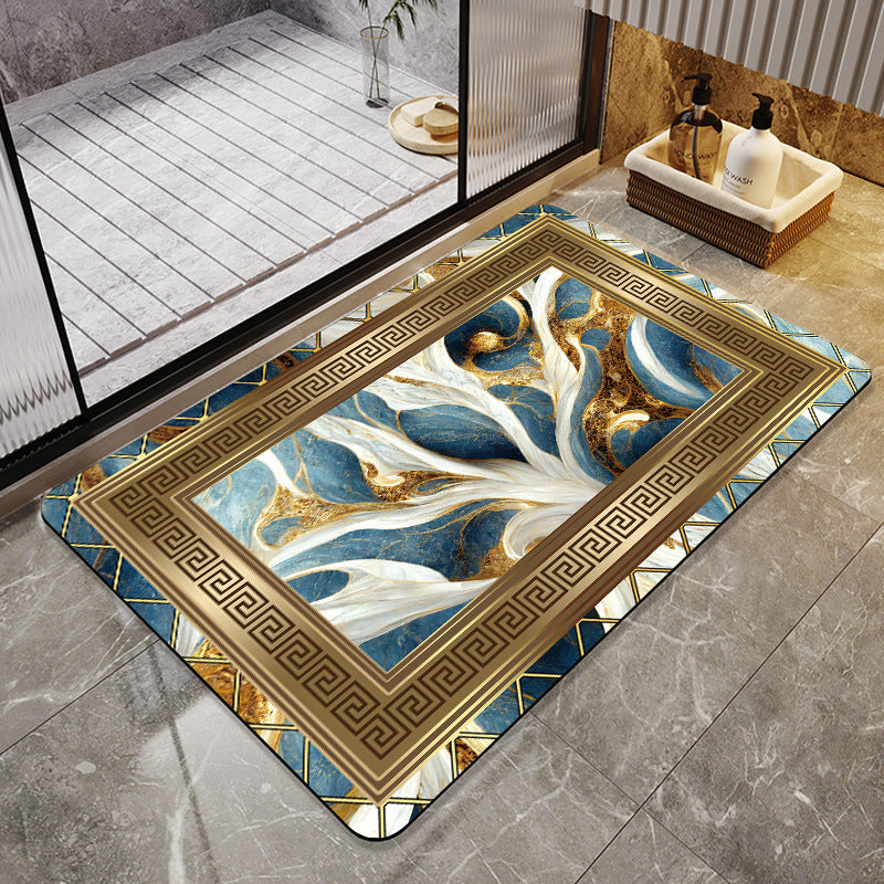Stylish Decorative Bath Mat Bowlift