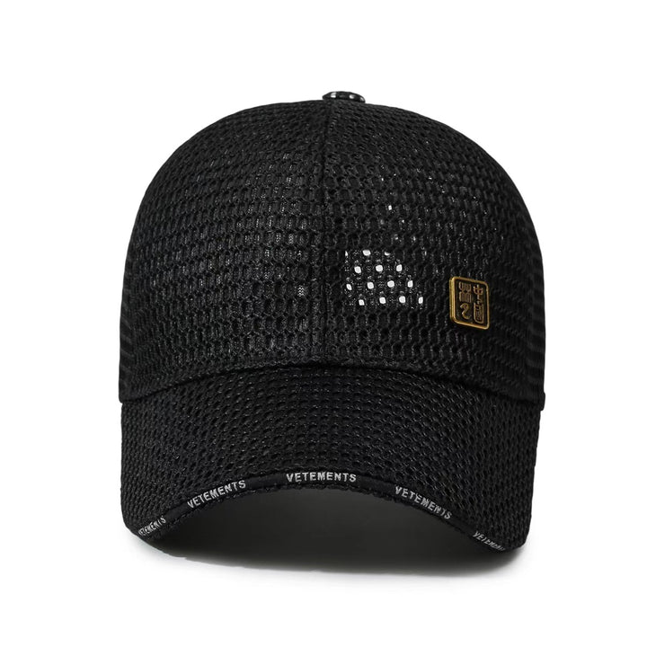Women Breathable Sports Cap with Mesh Design Bowlift