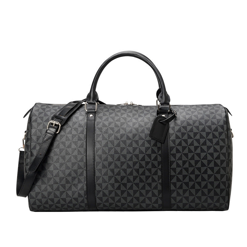 Spacious travel bag with stylish geometric design Bowlift