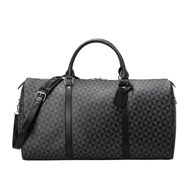 Spacious travel bag with stylish geometric design Bowlift