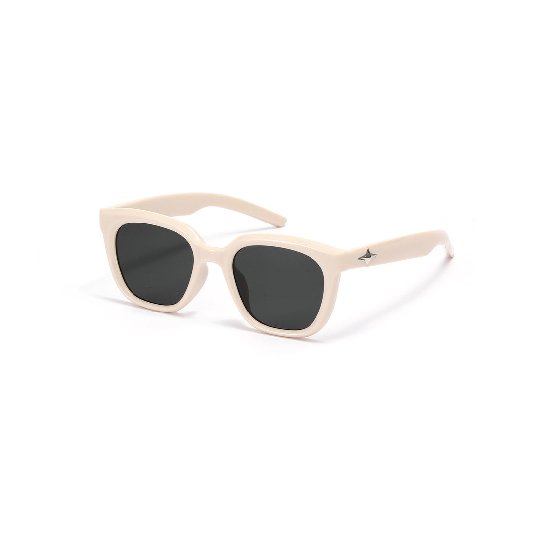 Ladies fashionable transparent sunglasses with slim frame and UV protection Bowlift