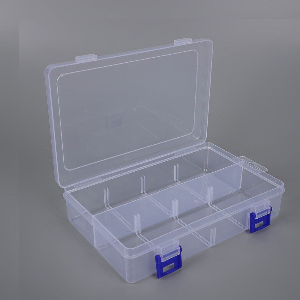 Clear Multi-Compartment Organizer Case Bowlift