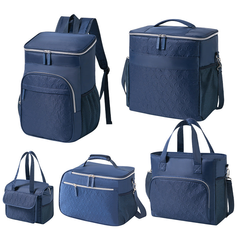 Cooling and transport bag with versatile interior layout Bowlift