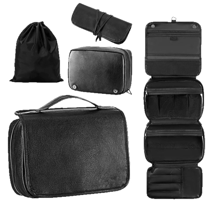 Practical toiletry bag organizer with hooks and pockets Bowlift