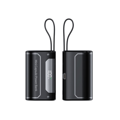 Compact Mini Power Bank with Digital LED Display Bowlift