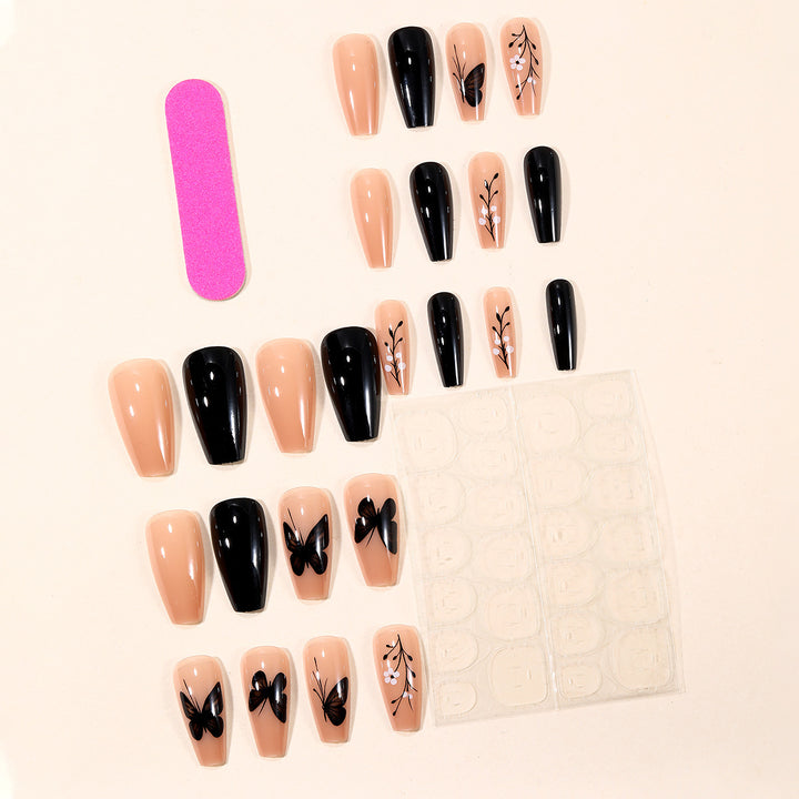 Decorative Butterfly Nail Art Extensions Bowlift