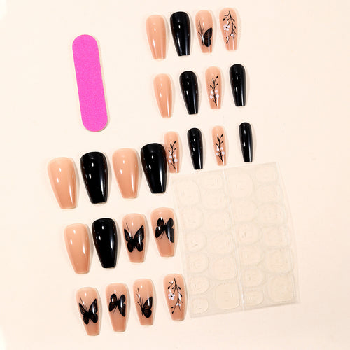 Decorative Butterfly Nail Art Extensions Bowlift