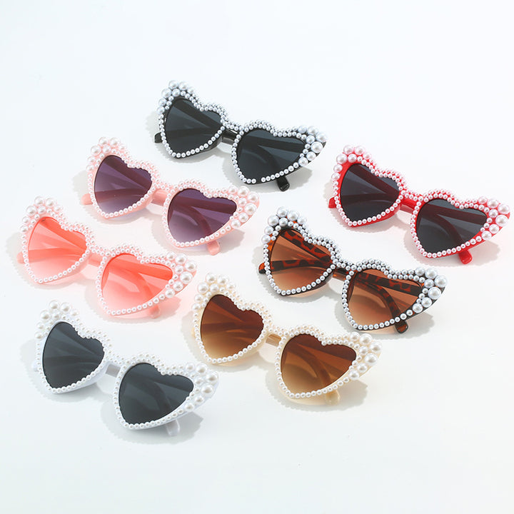 Cat-Eye Pearl-Embellished Sunglasses Bowlift