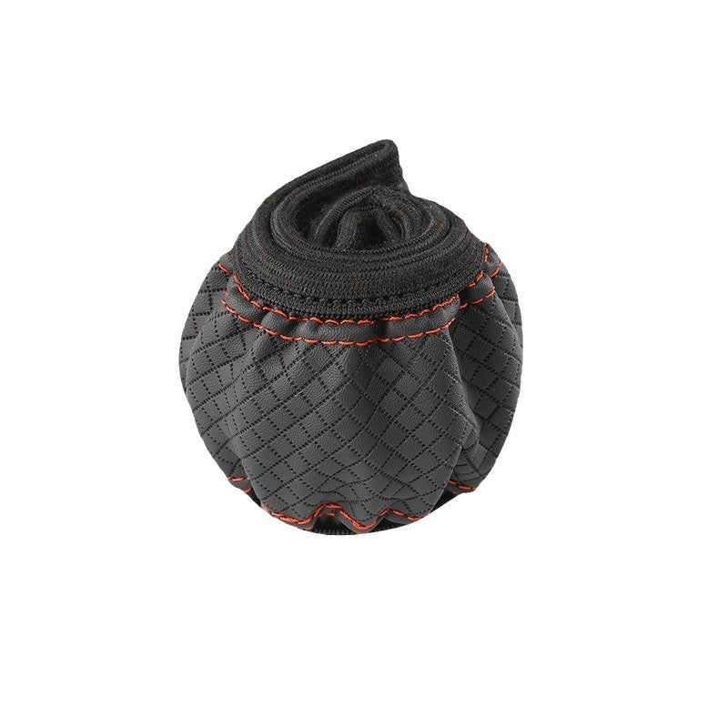 Premium Non-Slip Leatherette Steering Wheel Cover with Quilted Grip and Heat Resistant Padding Bowlift