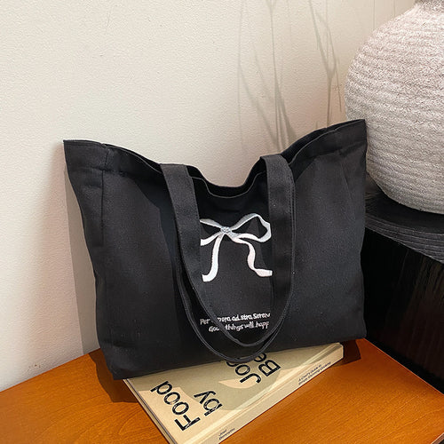 WoStylish Oversized Canvas Tote Bag Bowlift