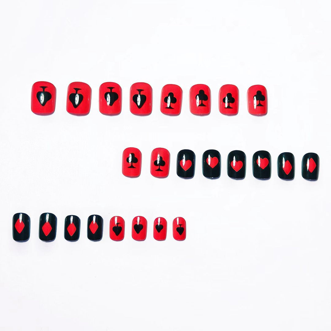 Themed Playing Card Nail Art Bowlift