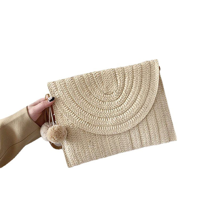 Stylish and Handmade Clutch Bag Made of Natural Material Bowlift