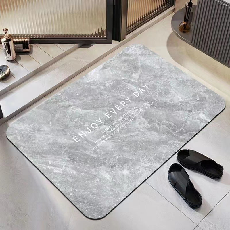 Microfiber Memory Foam Bath Mat with Non-Slip Backing Bowlift
