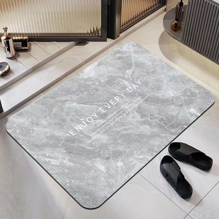 Microfiber Memory Foam Bath Mat with Non-Slip Backing Bowlift