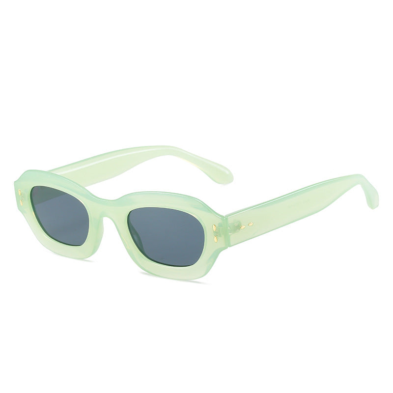 Women's Fashion Sunglasses in Retro Style with Wide Frame Bowlift