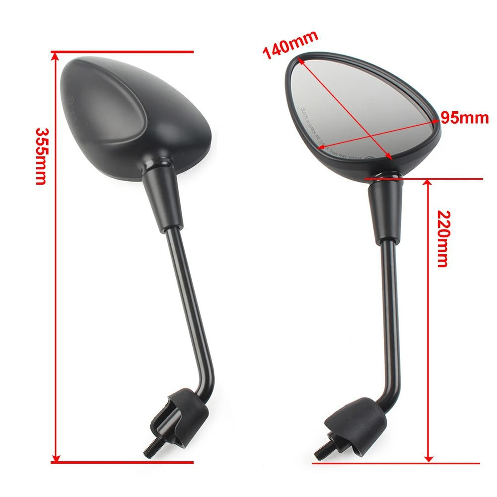 Motorcycle Rearview Mirror Bowlift