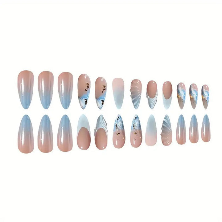 Artistic Gel Nail Art Extensions Bowlift